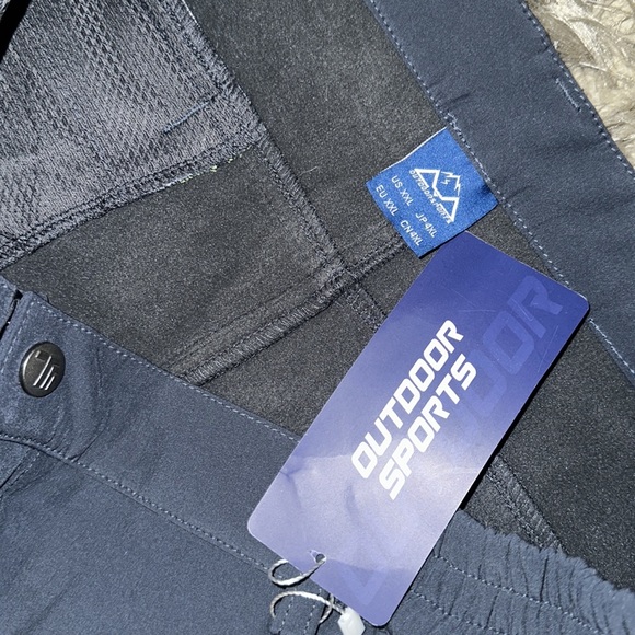 NWT Size XXL Outdoor Sports Fleece Lined Pants reinforced knees. New with tags - Picture 4 of 5
